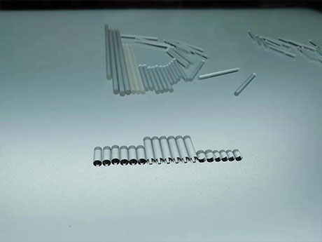 石英端帽定制不同长度产品