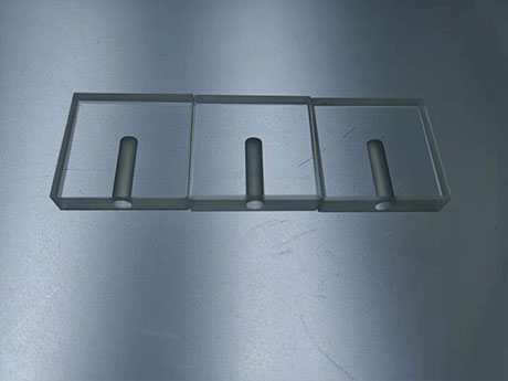 石英玻璃侧面打孔片