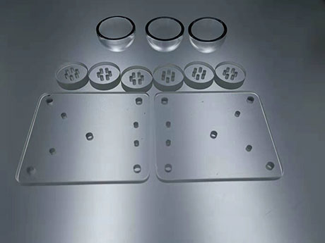 微孔微槽石英玻璃片