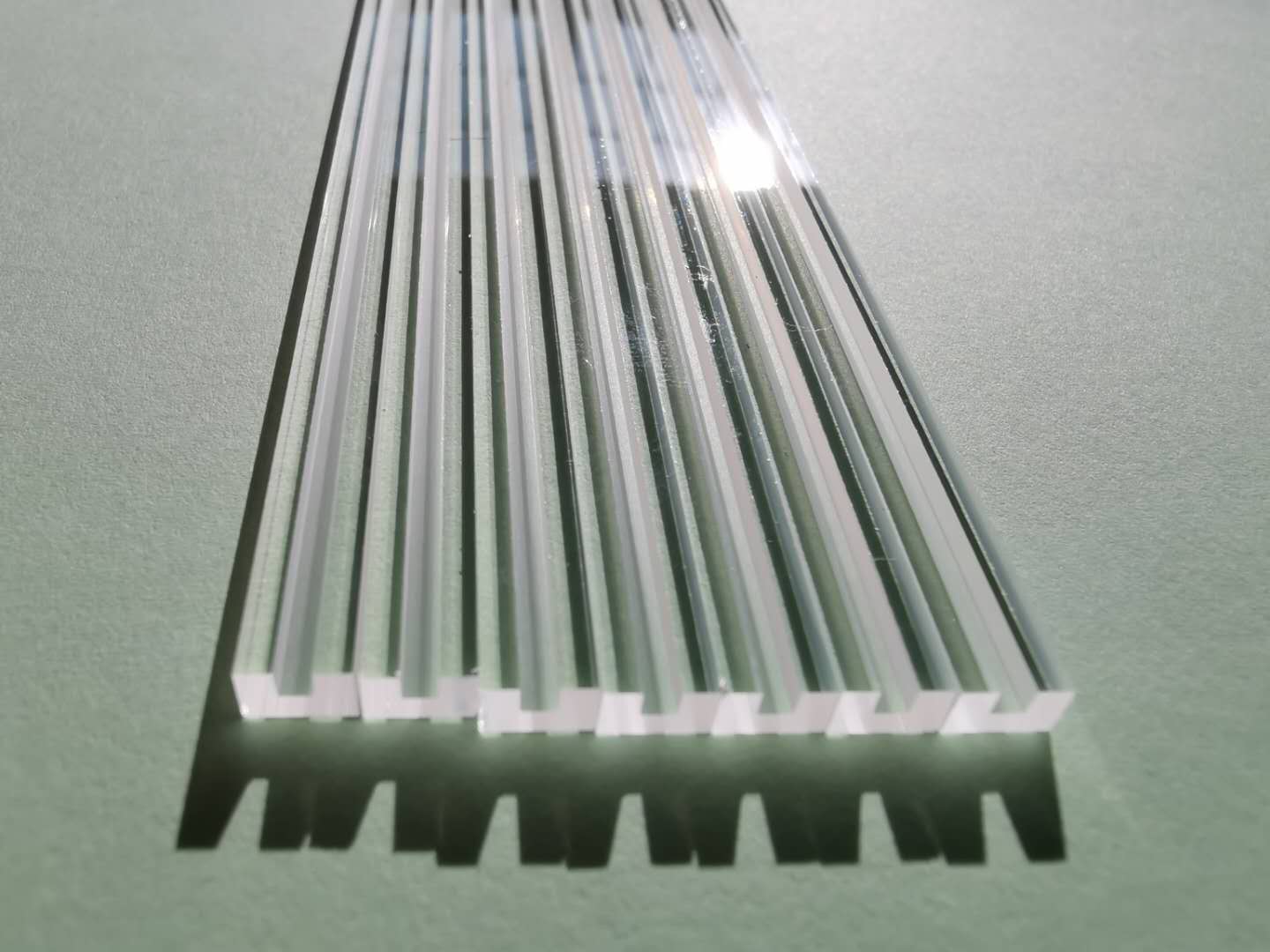 sapphire glass groove